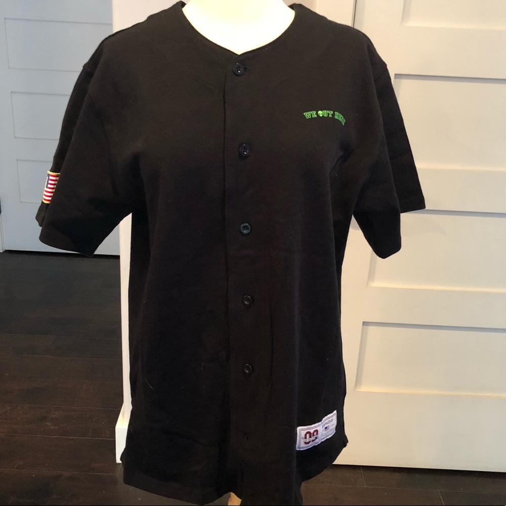 Black Baseball Jersey
